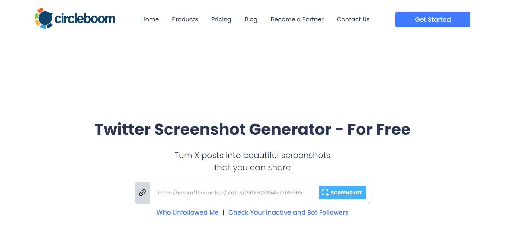 Twitter Screenshot Generator