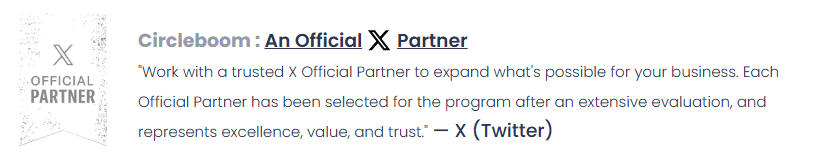 Circleboom: An Official X Partner