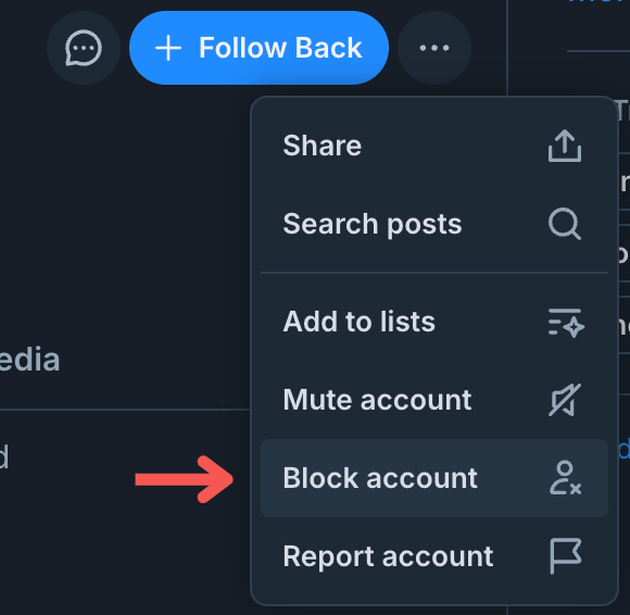 Soft-Blocking on Bluesky