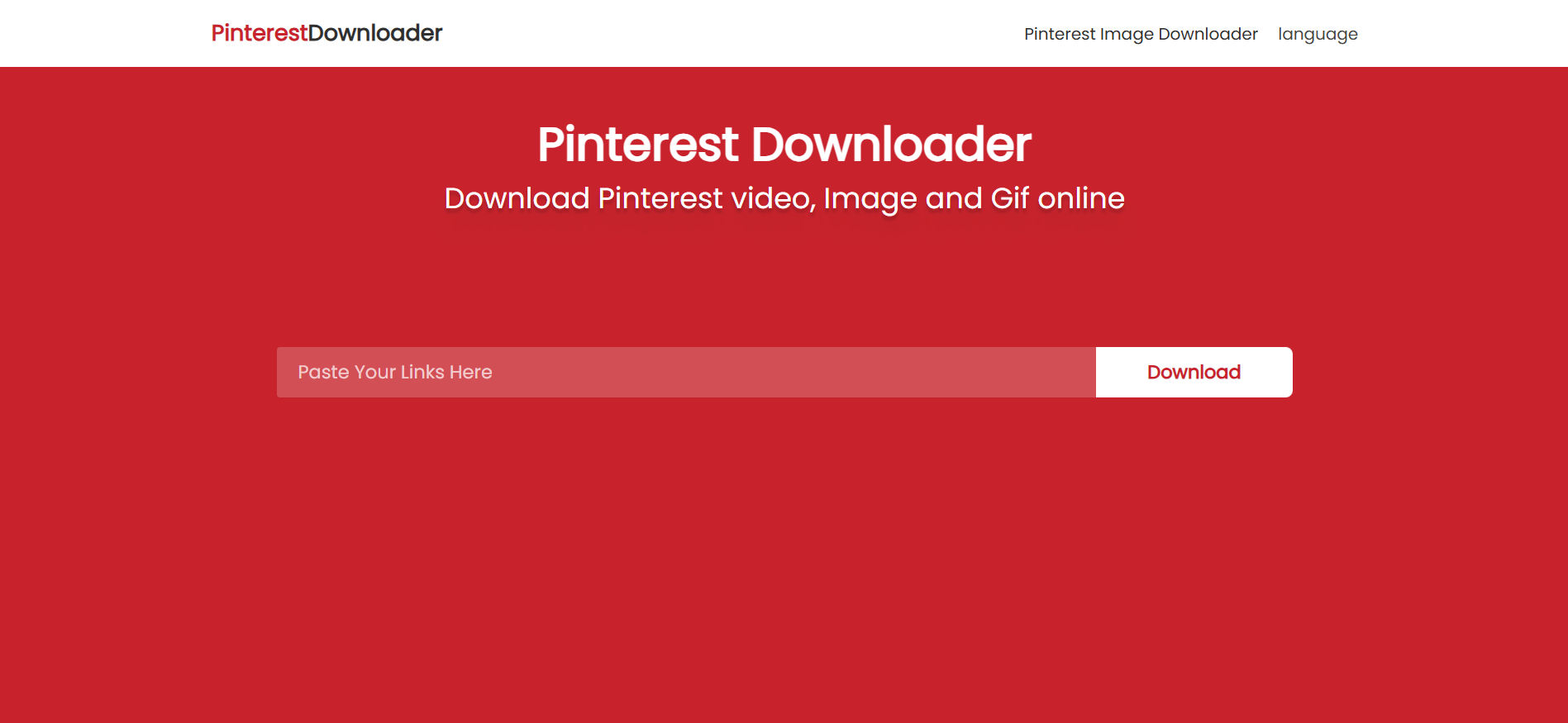 Pinterest Downloader