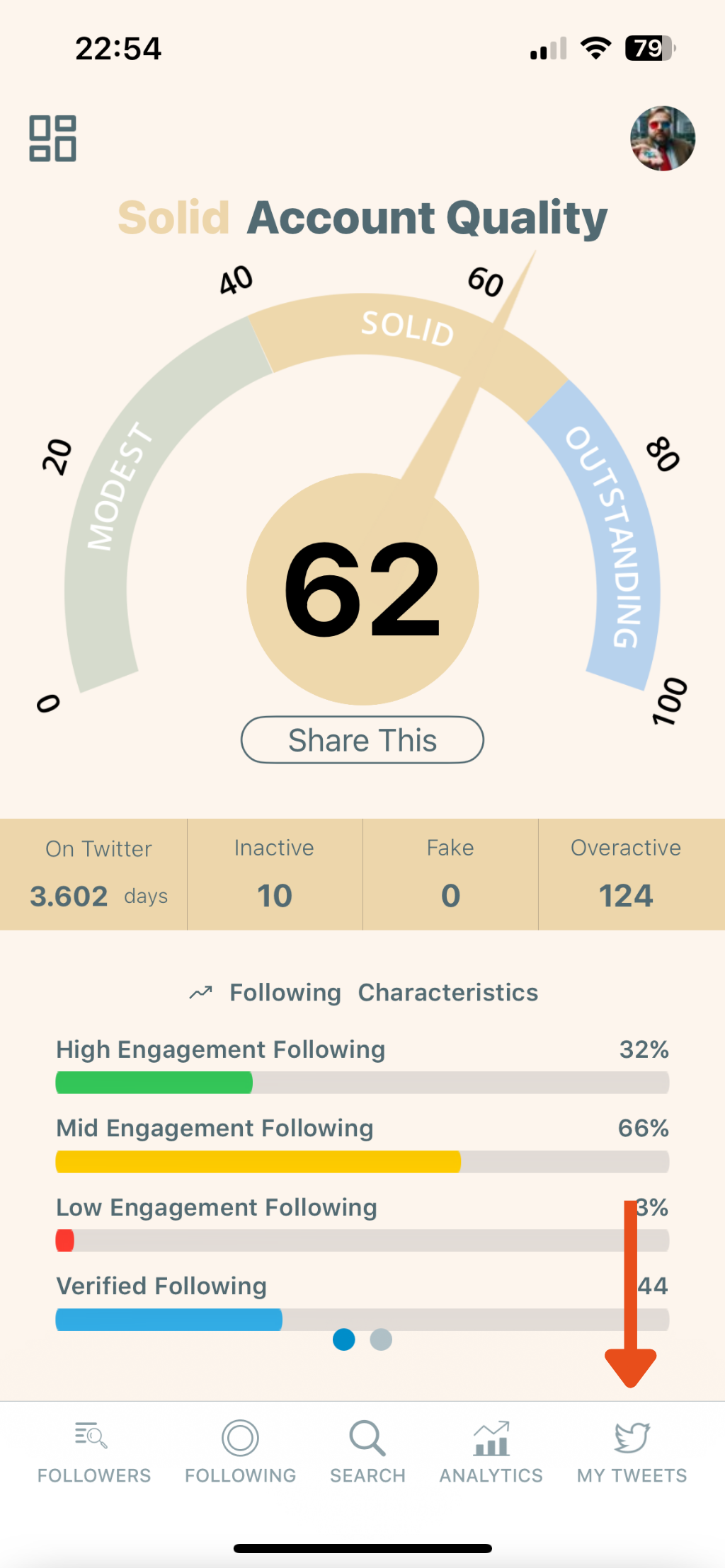 Open the Circleboom App and Tap "MY TWEETS"