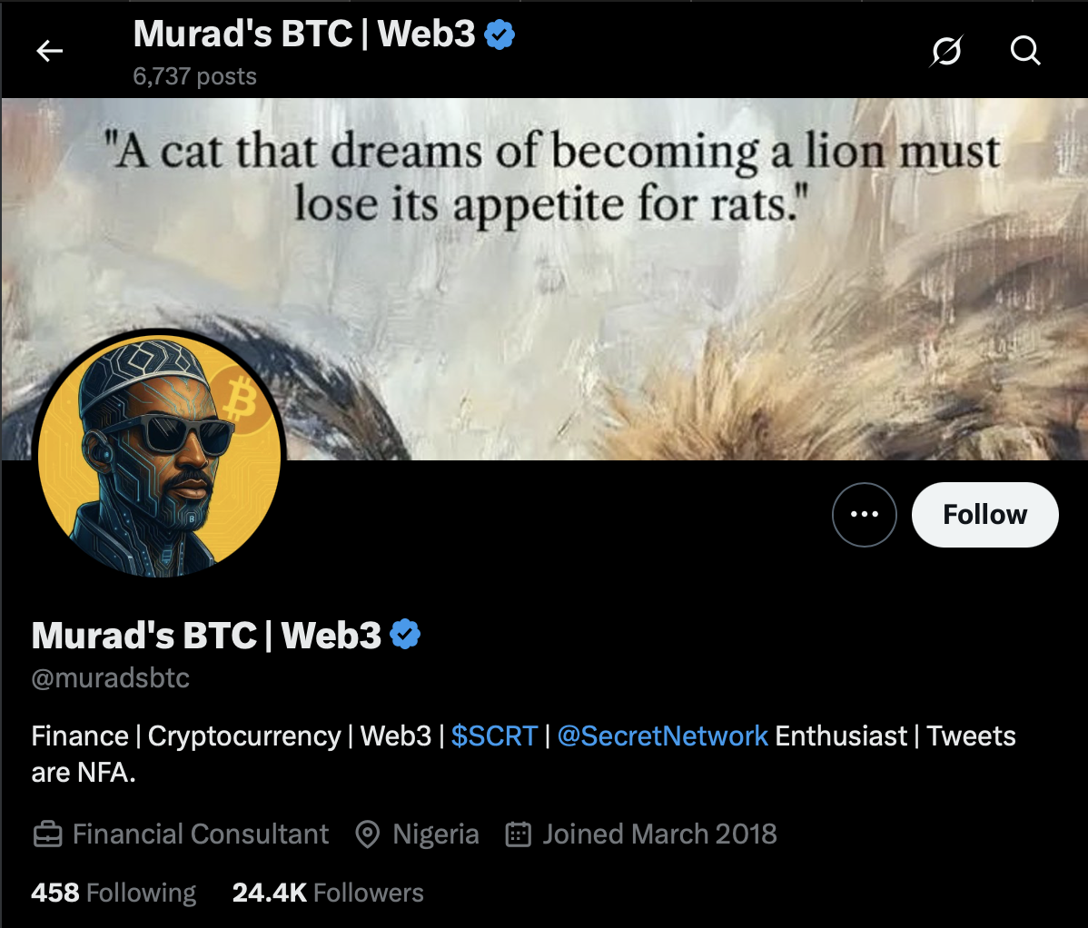 Murad's BTC | Web3