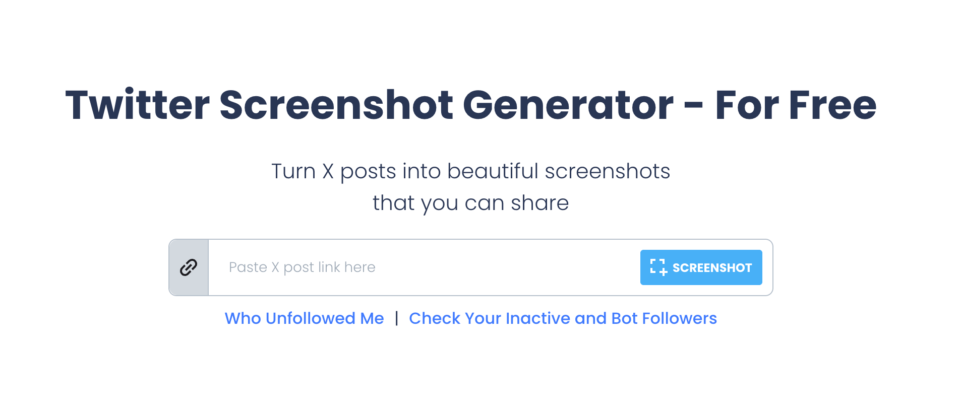 Twitter Screenshot Generator
