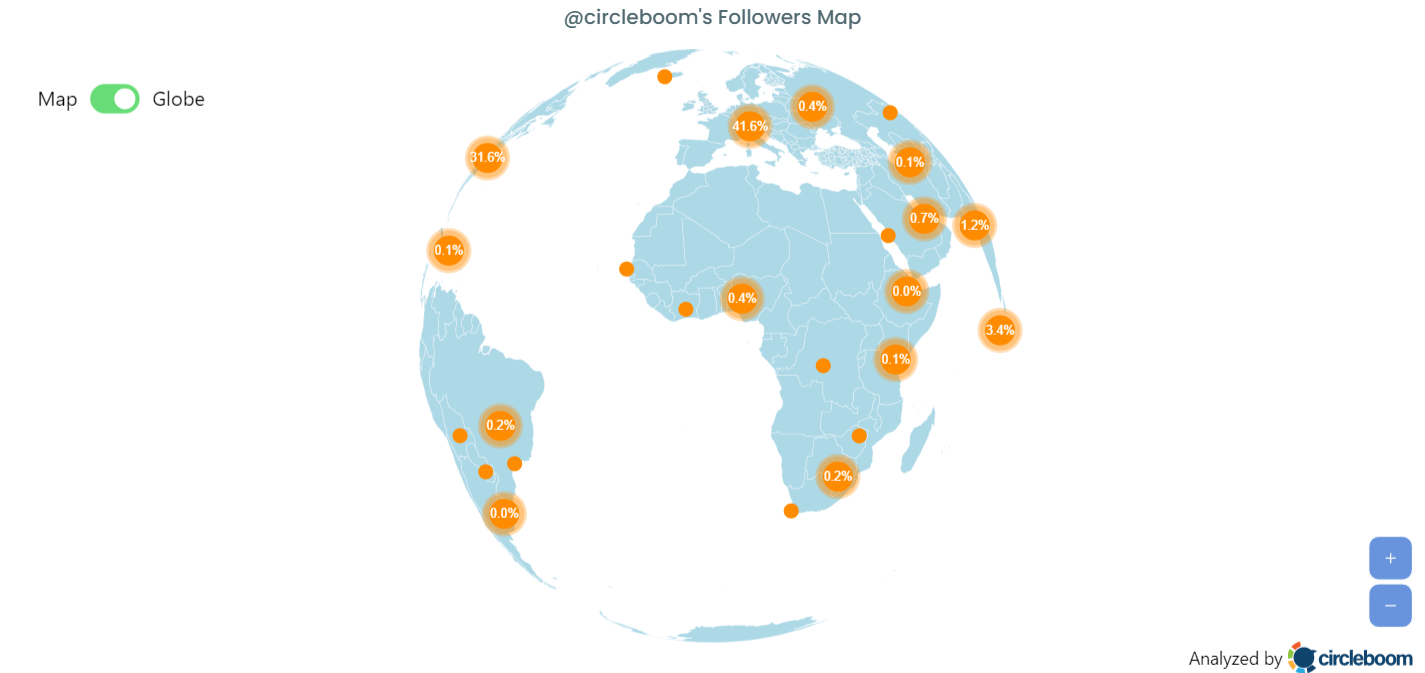 Followers Map