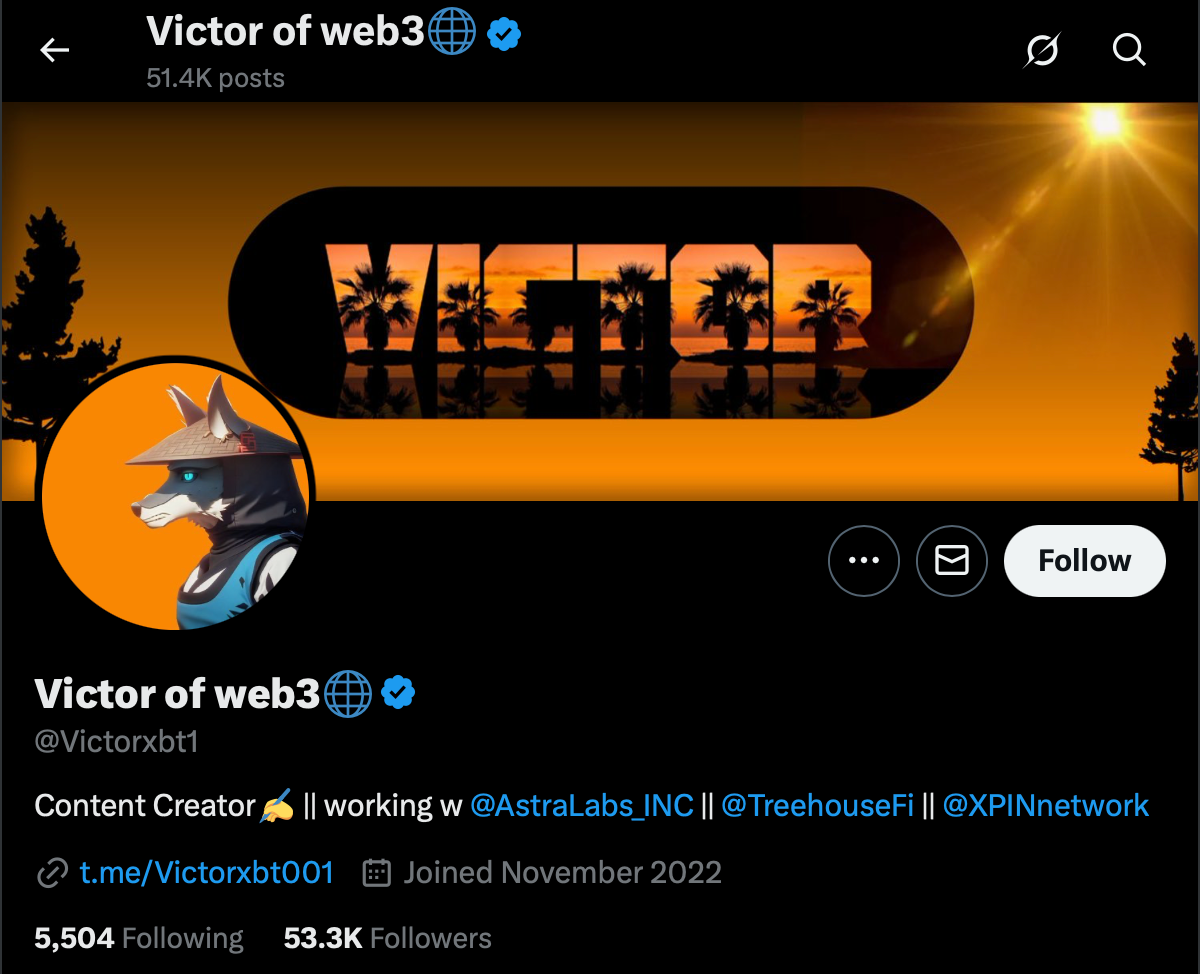 Victor of web3