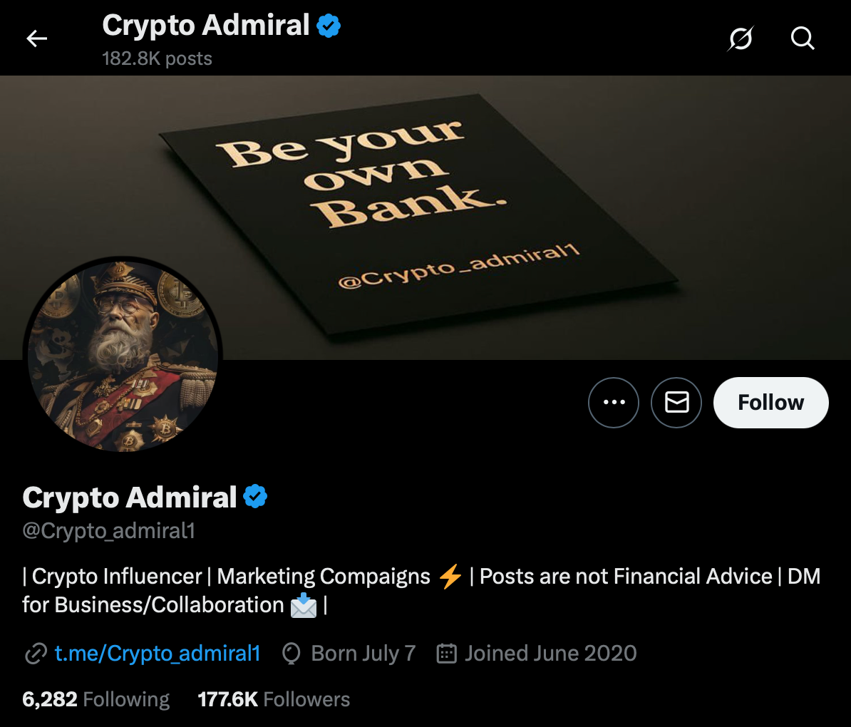 Crypto Admiral
