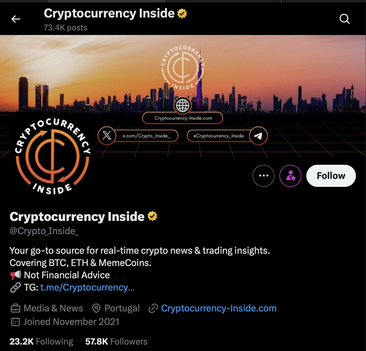 Cryptocurrency Inside