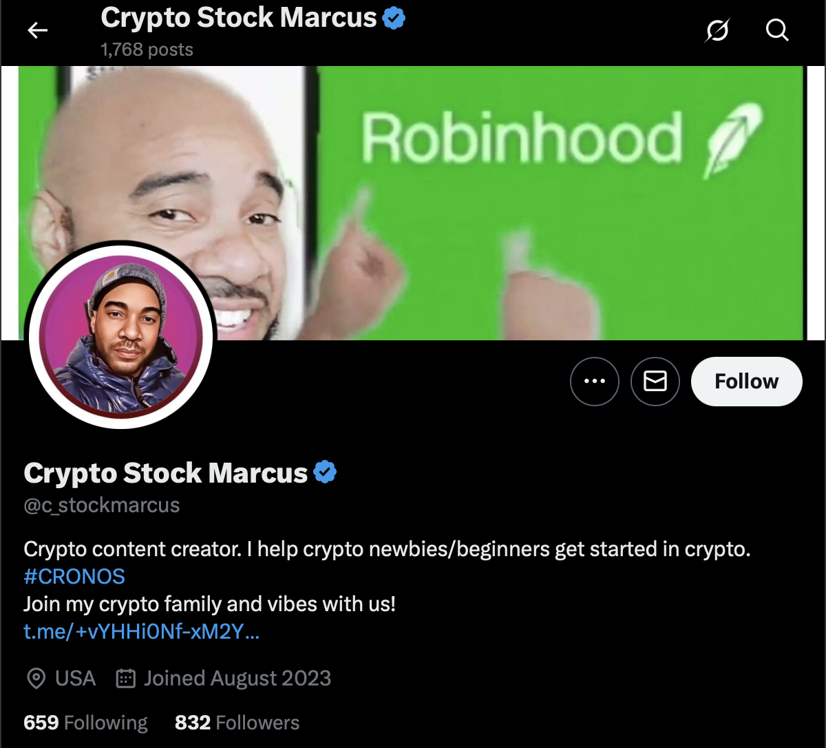 Crypto Stock Marcus