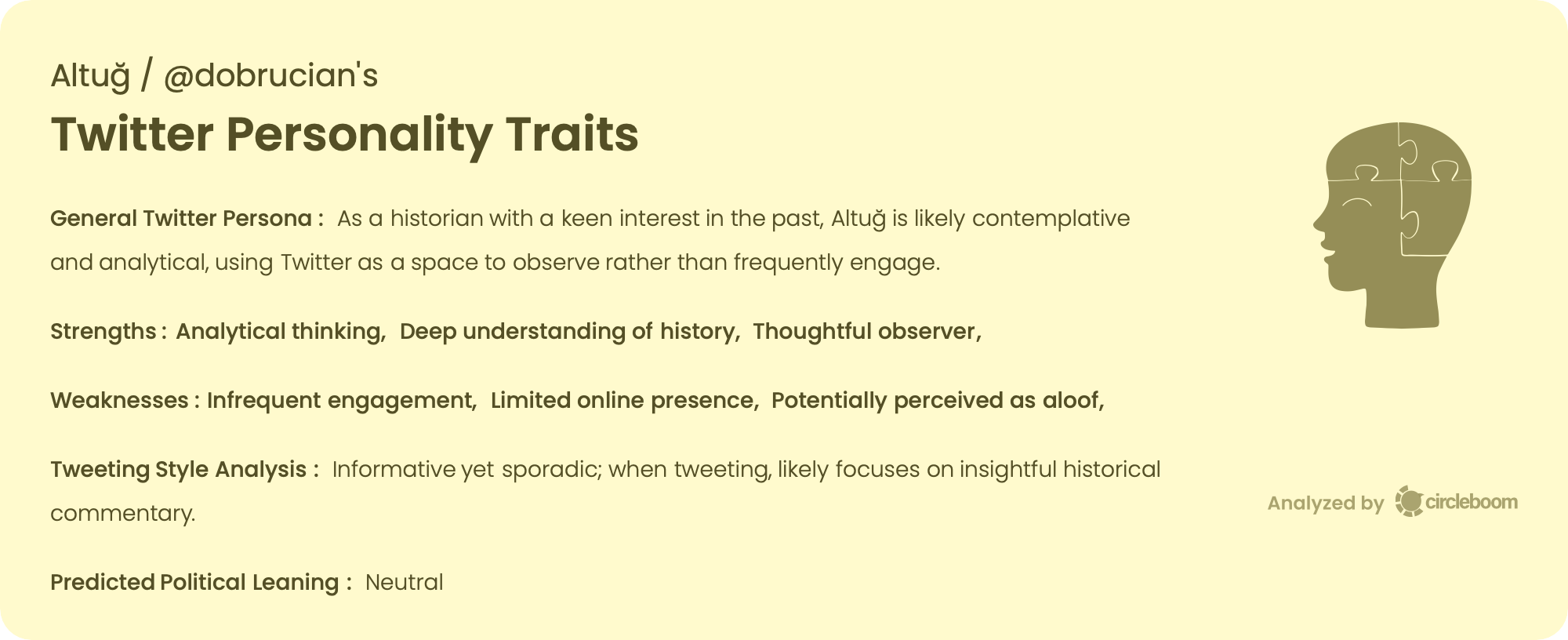 Twitter Personality Traits