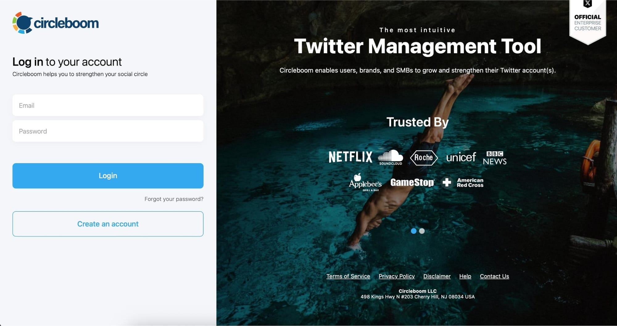 Circleboom Twitter Management Login