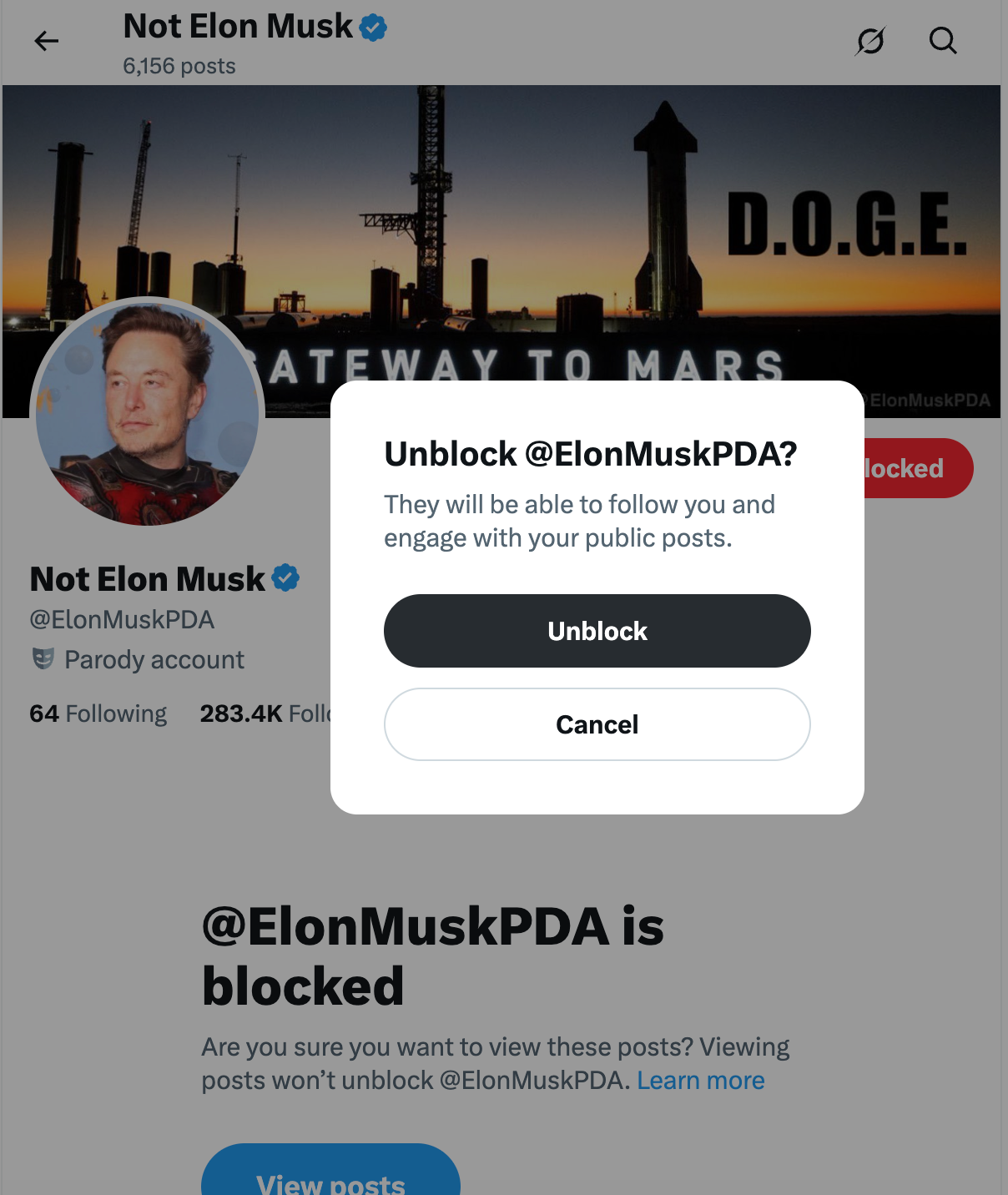 Confirm&nbsp;Unblock