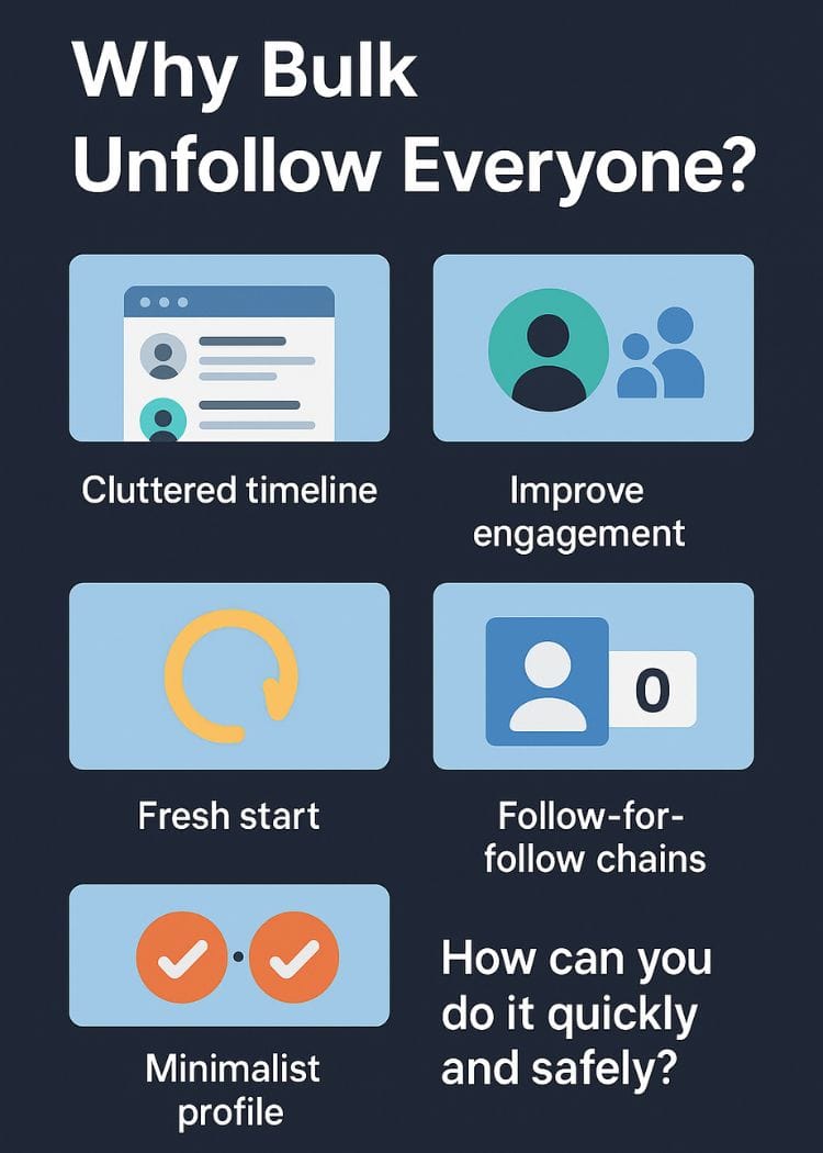 Bulk Unfollow But Why?
