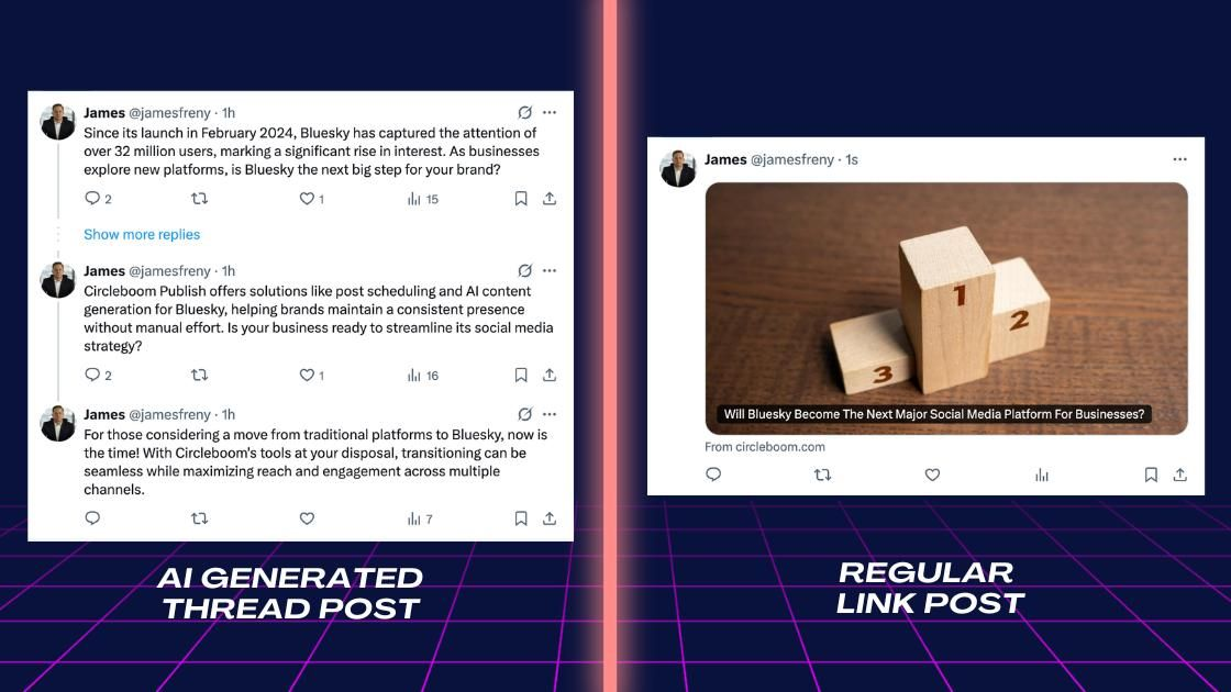 Thread vs Regular Post