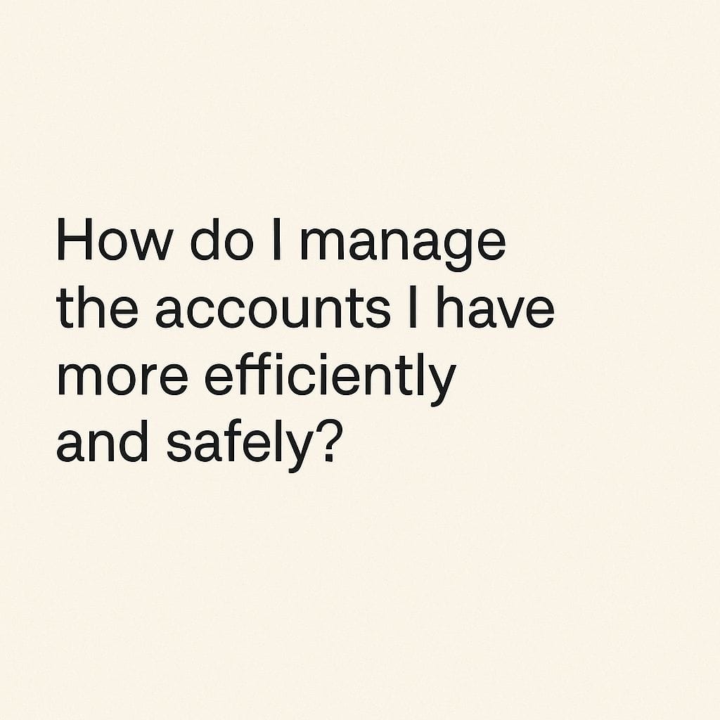 Manage multiple Instagram accounts