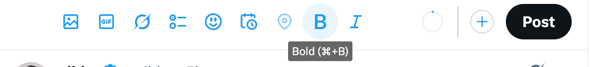 Twitter's Font Styling Options