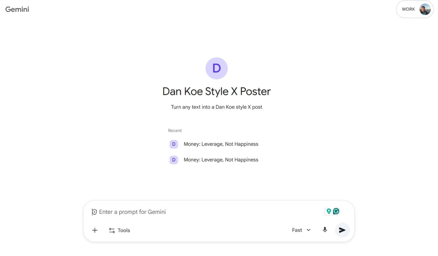 Dan Koe Style X Poster