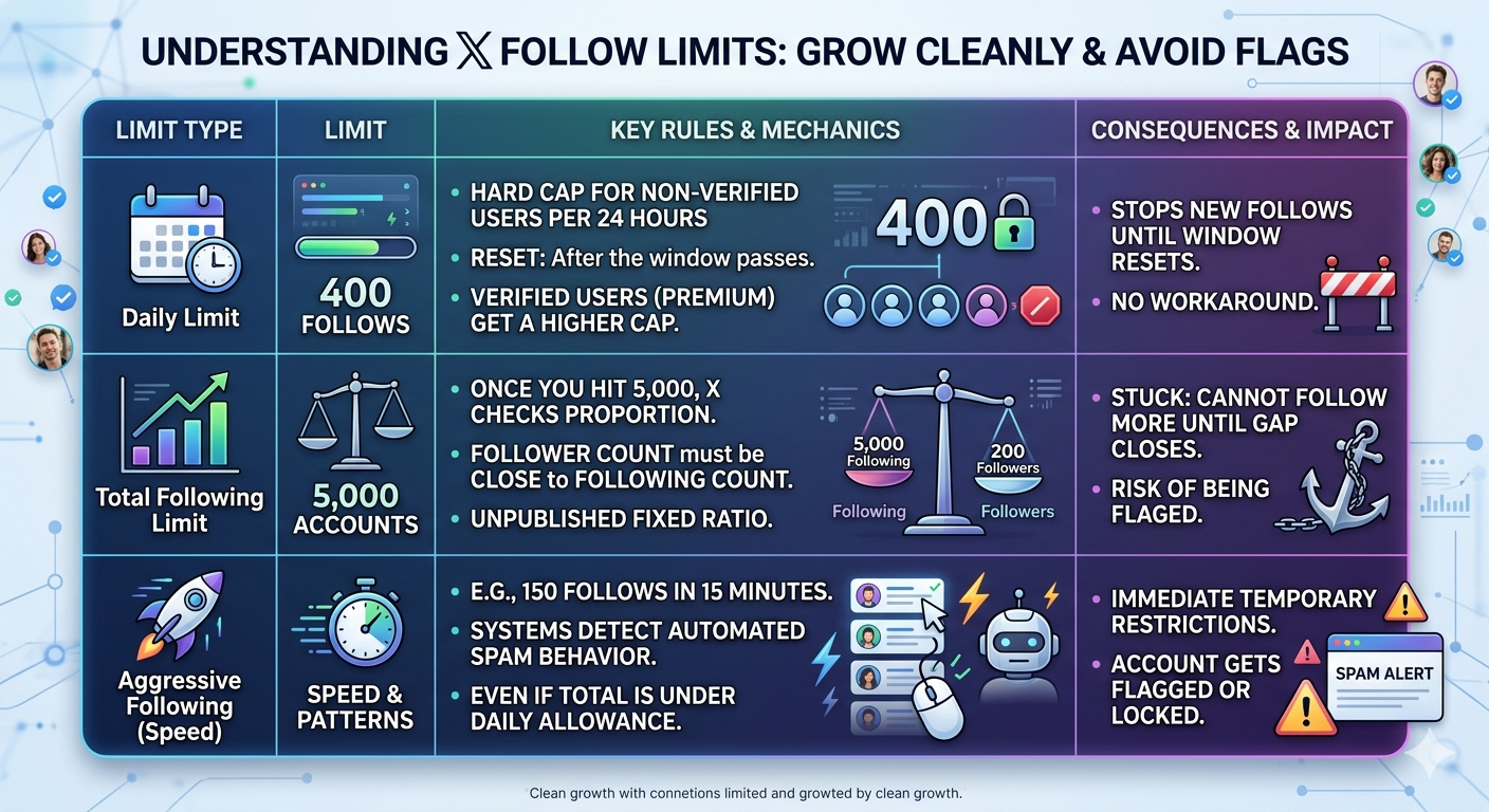 Twitter Following Limits