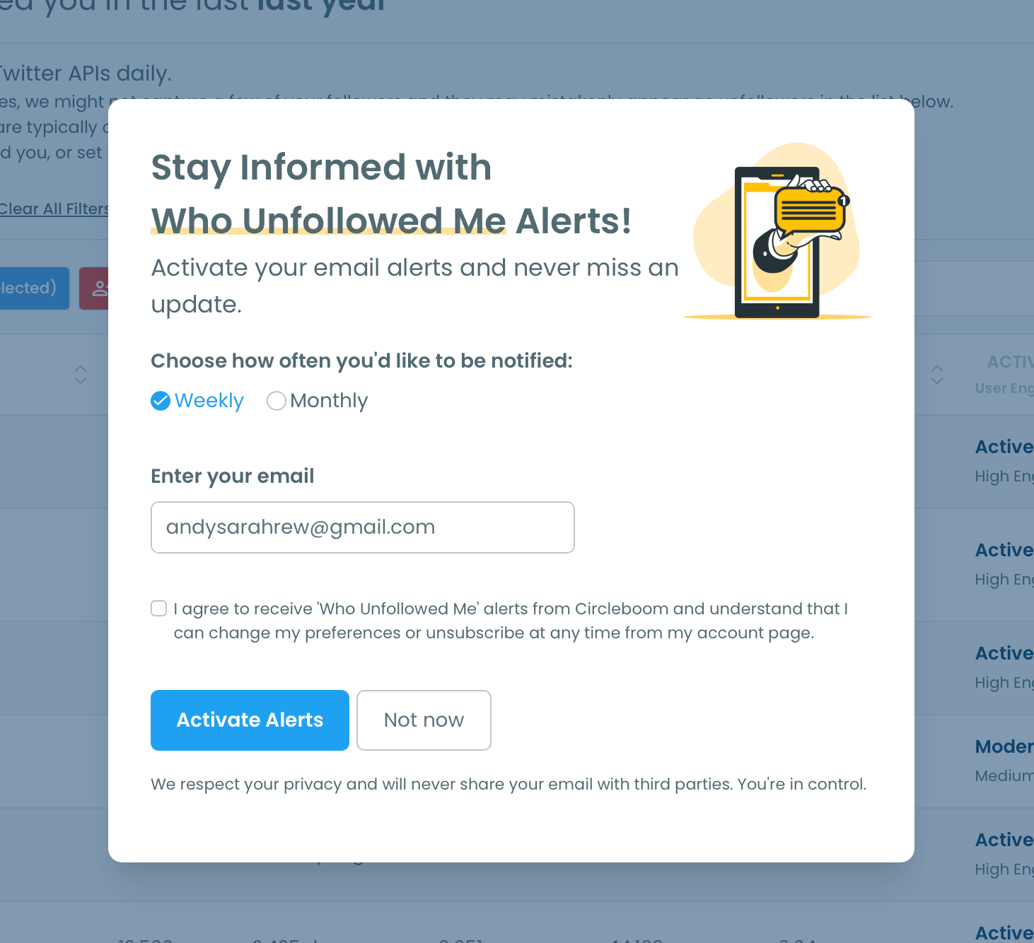 Stay Informed with Who Unfollowed Me Alerts!