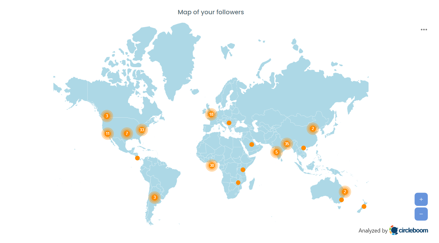 Follower Map