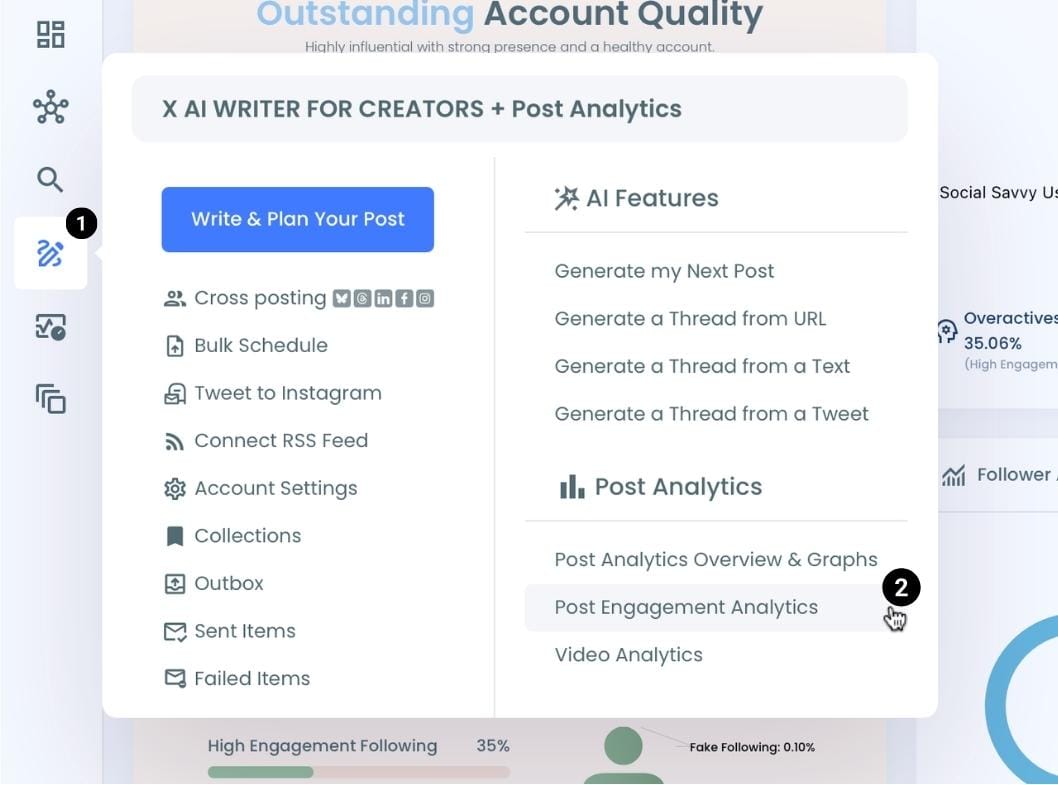 Post Engagement Analytics