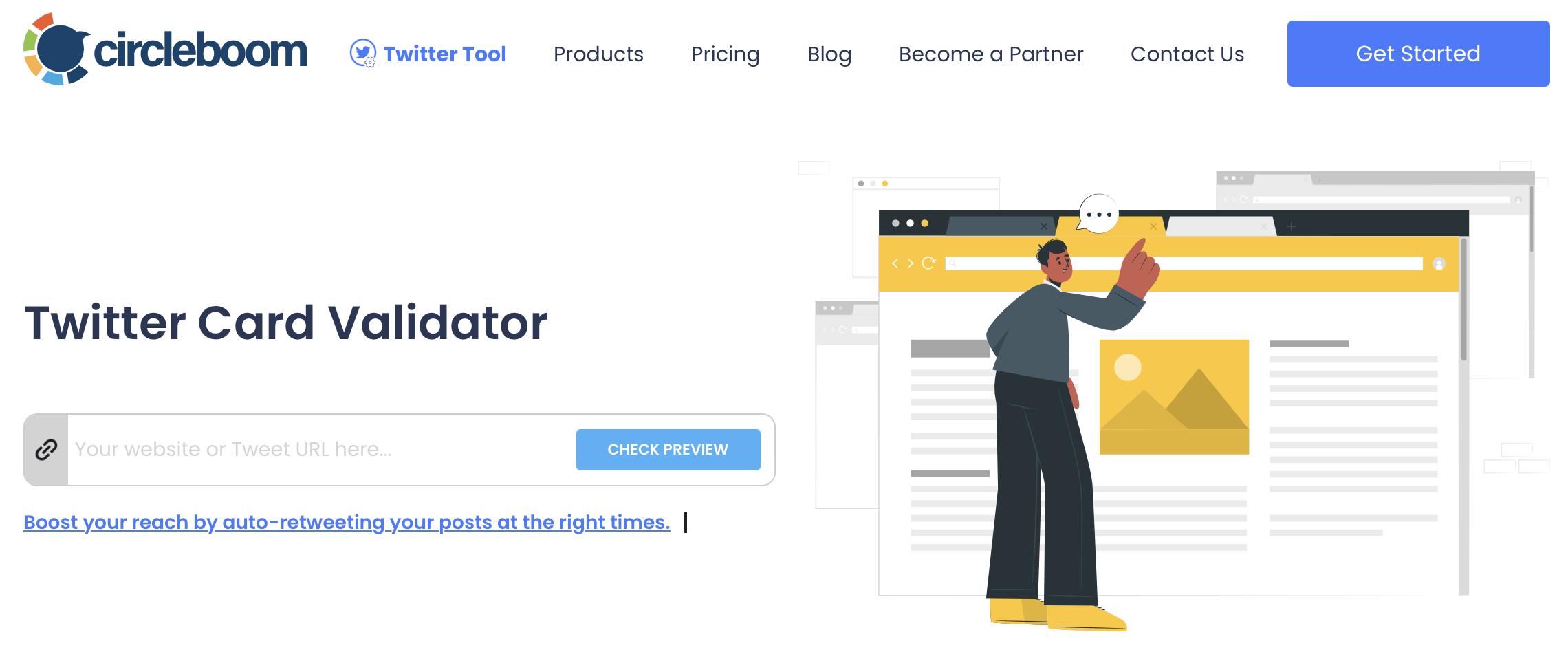 Circleboom Twitter Card Validator