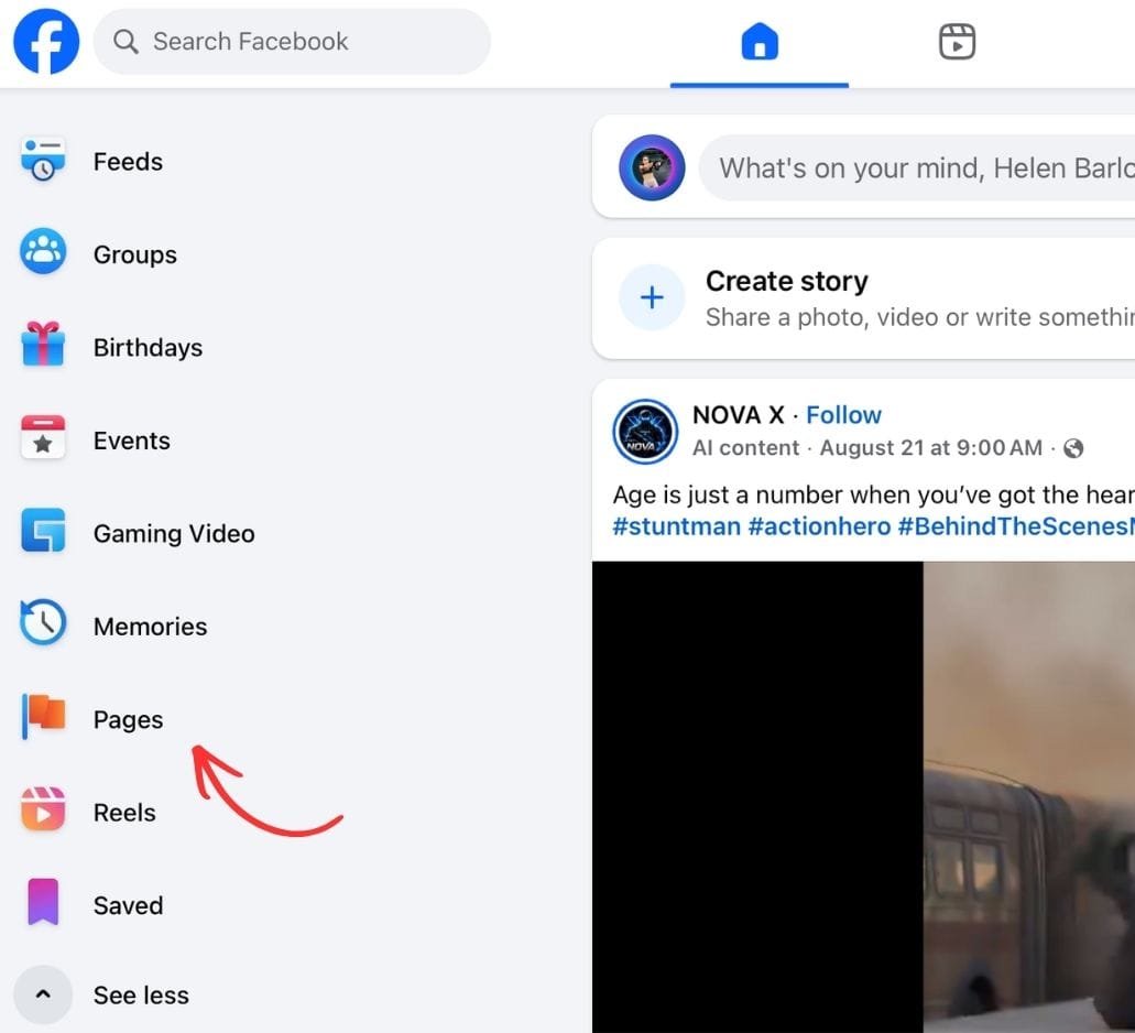 Pages