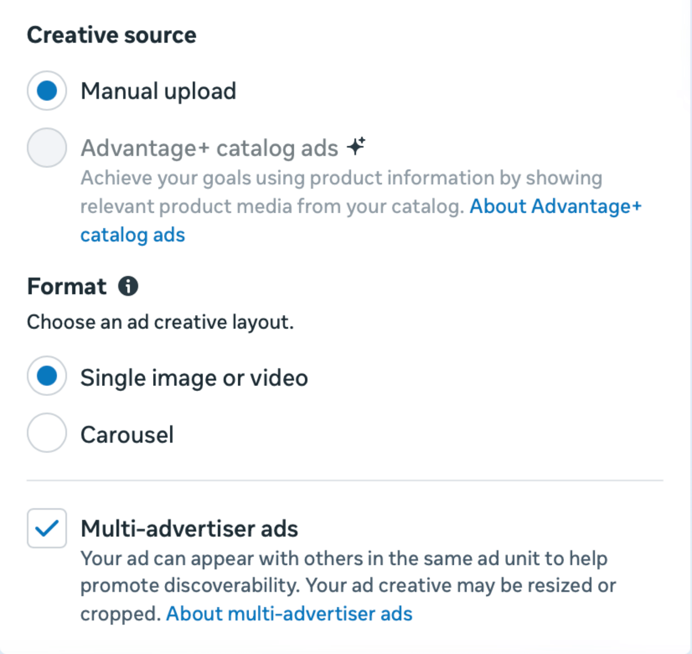 Ad visuals
