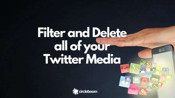 How can I delete all of my Twitter media