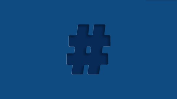 How hashtags work on Bluesky!
