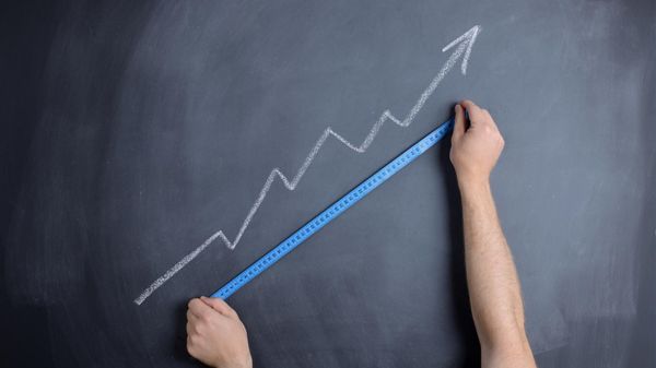 How does Twitter analytics measure profile visits