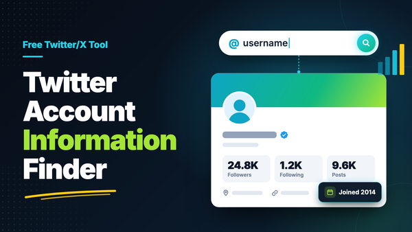 Twitter Account Information Finder - Free X Profile Lookup