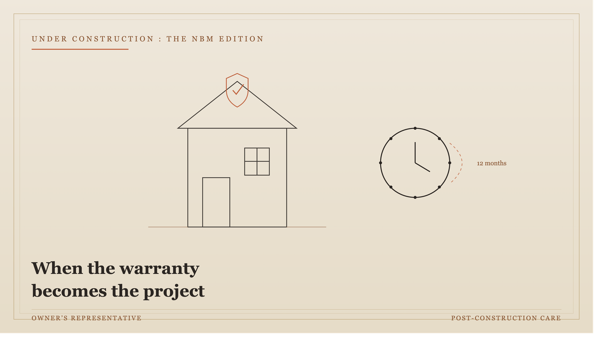 Warranty issues: the part of the project nobody plans for, until they need it