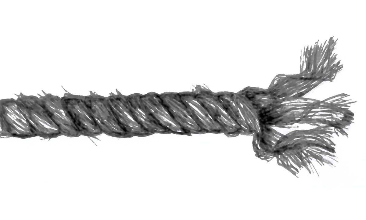 Wenn alle Stricke reißen...