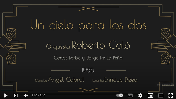 Guest DJ tanda #1 - Roberto Caló, Francisco Rotundo & Francisco Canaro - El Puntanzo TangoDJ
