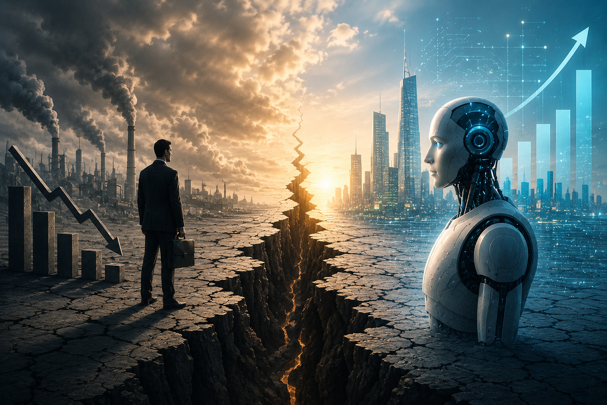AI, Jobs & the Breaking Point: The Race Between Technology and Society