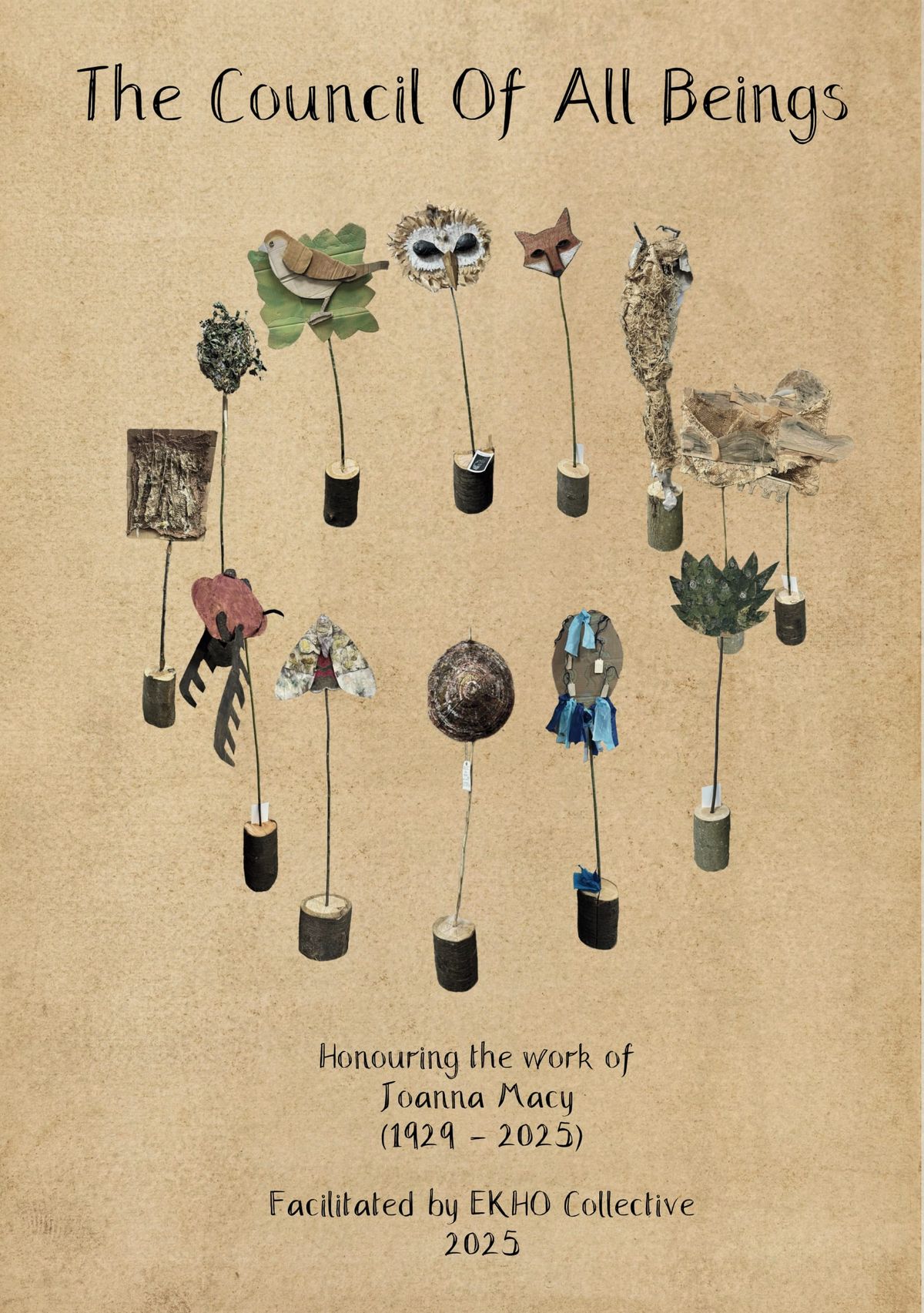 Council of All Beings zine