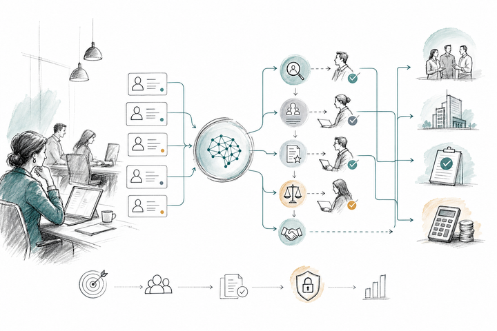Editorial sketch: How Staffing Leaders Can Leverage AI Tools in the Hiring Process