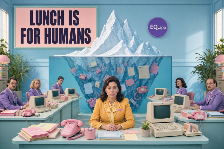 Cinematic editorial image showing the human story behind Deconstructing the Staffing Recruiter Coordinator Role: Digital vs. Human Tasks.