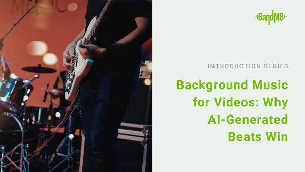 Background Music for Videos: Why Generated Beats Win