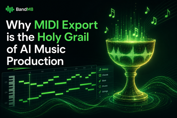 Why MIDI Export is the Holy Grail of AI Music Production