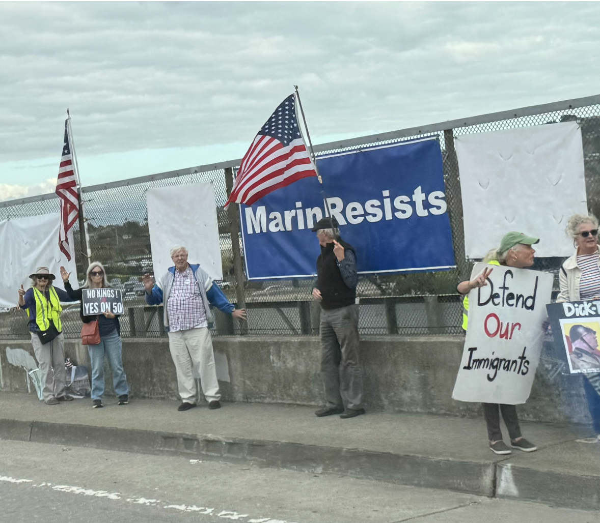 Woman Galvanizes Protest Movement with Encouraging Honk