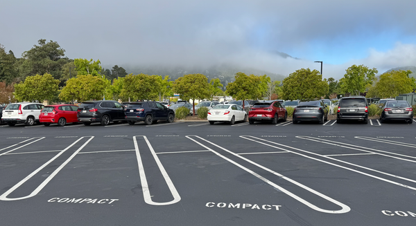 Marin's Parking Lot Designers Increasingly at Odds with Reality