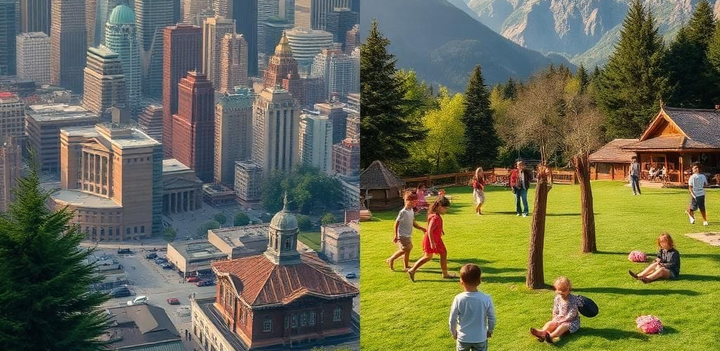 Quality of life, standard of living and happiness.