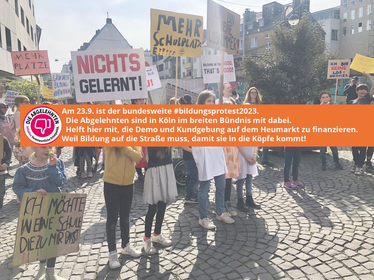 Bildungswende JETZT! | Schulanfang | Rückschau