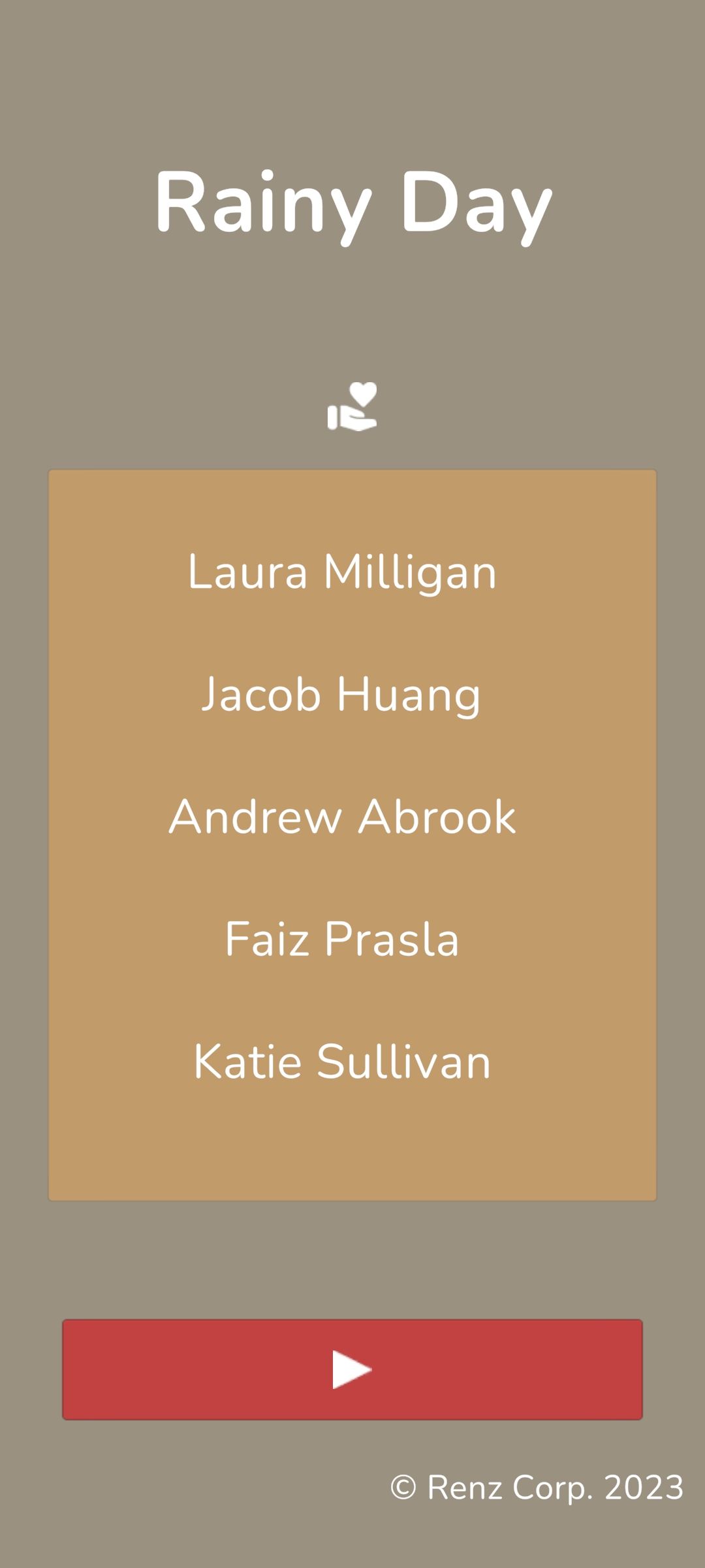 Supporter# subscribers and contributing play testers that made it into my indie game!