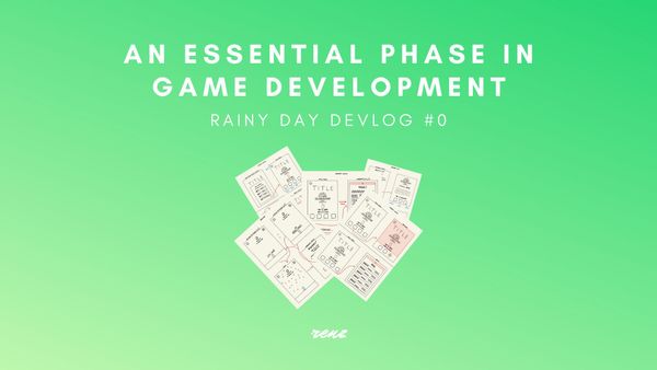An Essential Phase In Game Development — Financial Literacy Game Devlog #0