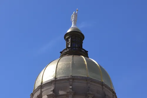 The Gold Dome of the Georgia State Capitol
