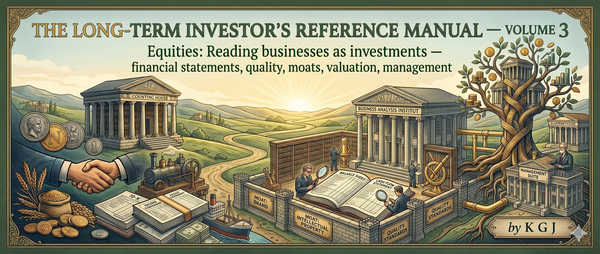 The Long-Term Investor's Reference Manual — Volume 3