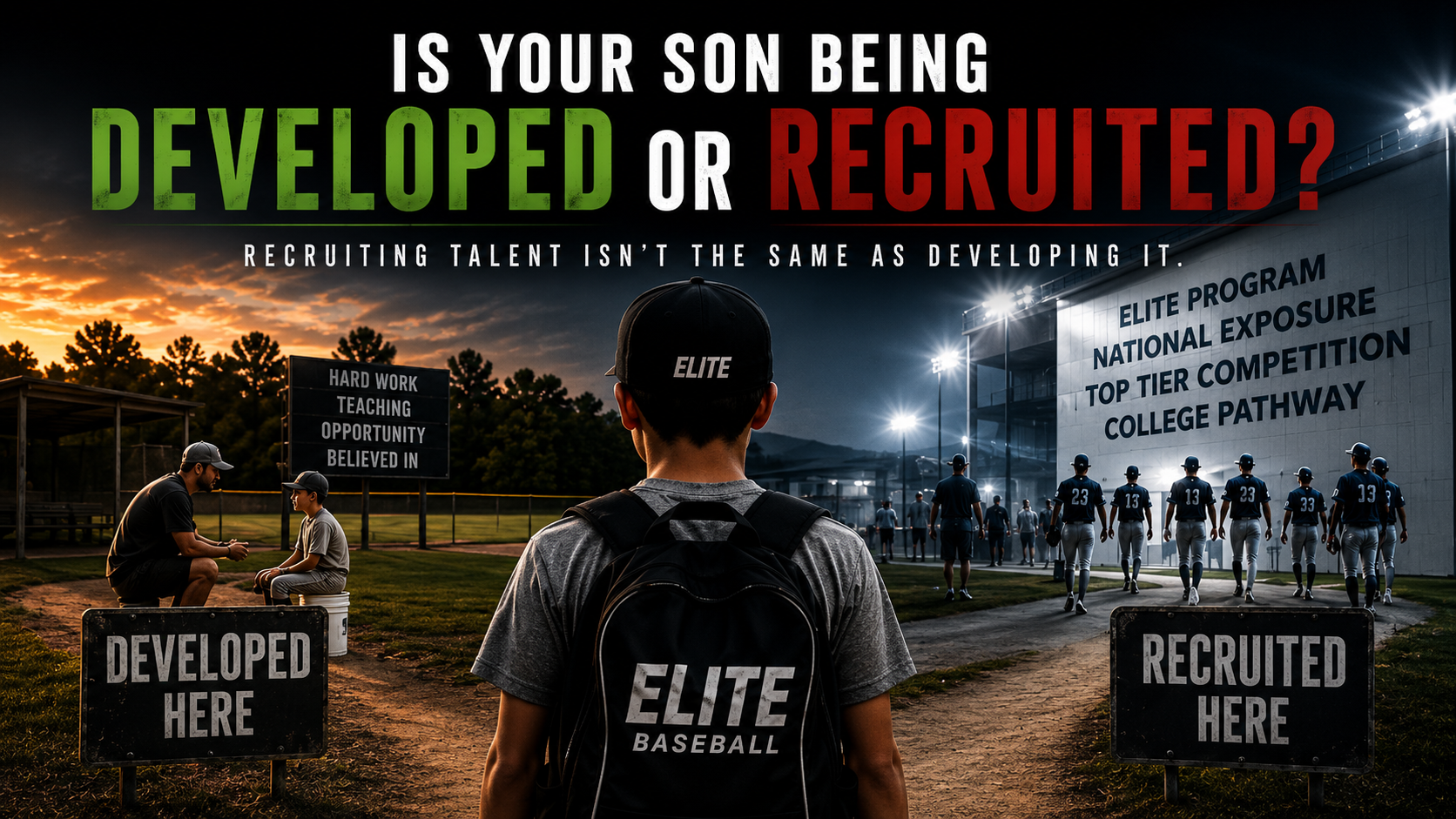 Parents: Know the Difference Between Player Development and Player Recruitment