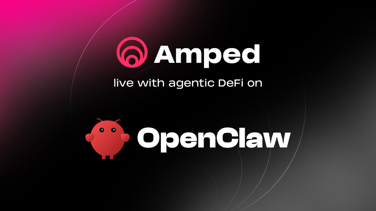 Amped Finance Launches on OpenClaw: Full DeFi Operations Through Natural Language